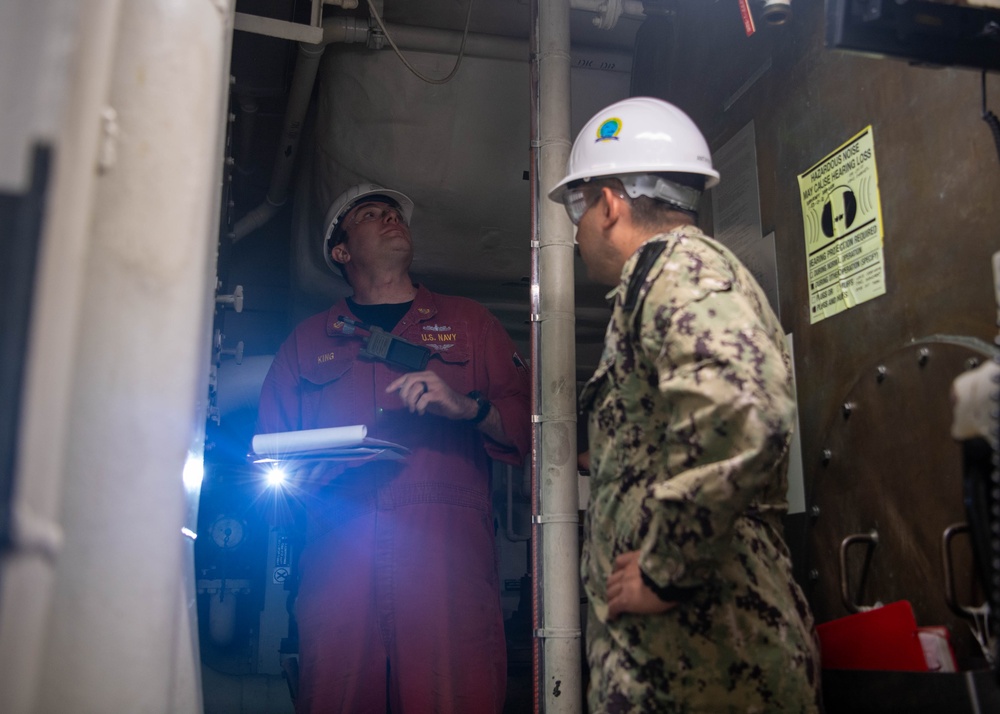 USS Makin Island Damage Control Material Assessment