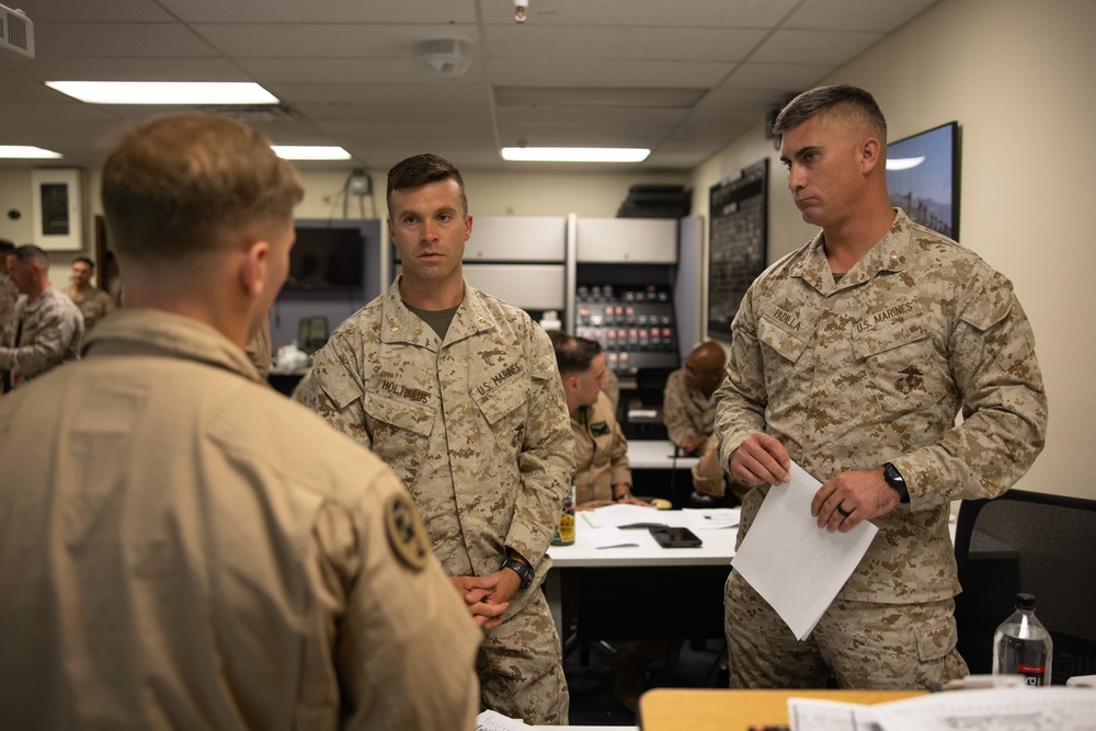 11th MEU Leaders provide guidance during WTI 1-25