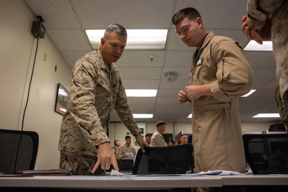 11th MEU Leaders provide guidance during WTI 1-25