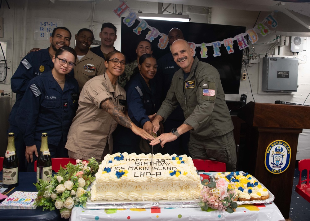 USS Makin Island Birthday Celebration