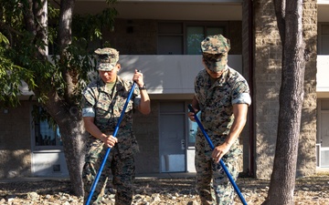 Barracks 360 Reset: I Marine Expeditionary Force Information Group executes Operation Clean Sweep