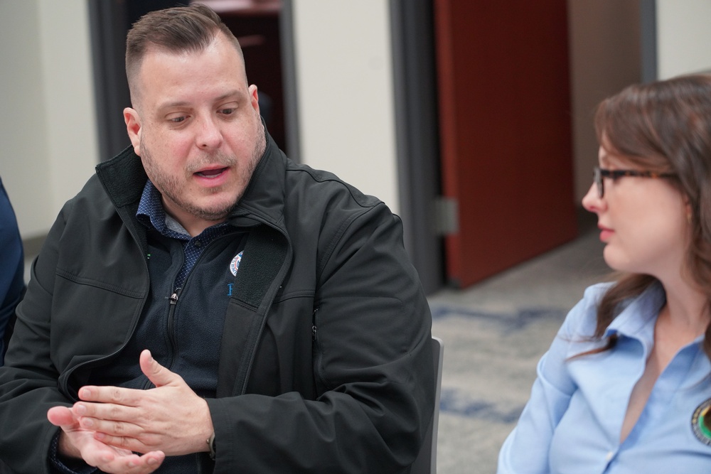 FEMA and SBA Associate Administrators visits Greenville's Emergency Operations Center