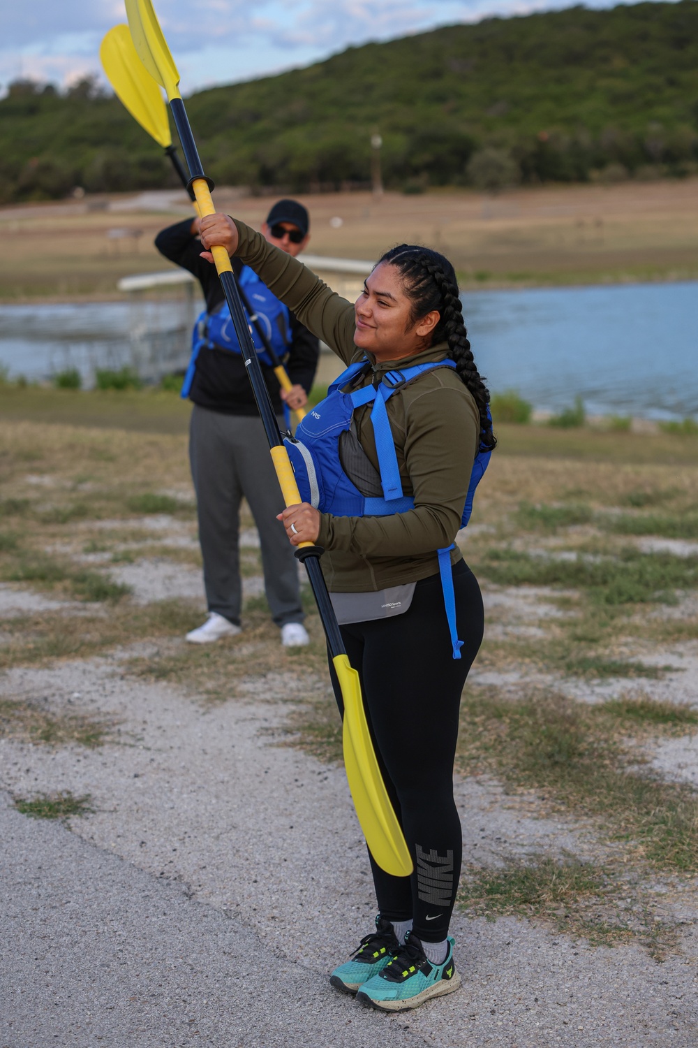 HHC, 89th MP Bde. Spiritual Fitness Kayak Event