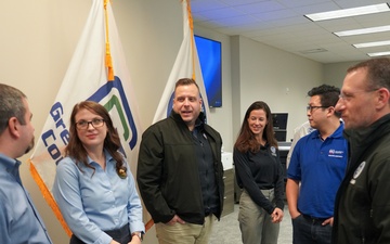 FEMA and SBA Associate Administrators visits Greenville's Emergency Operations Center