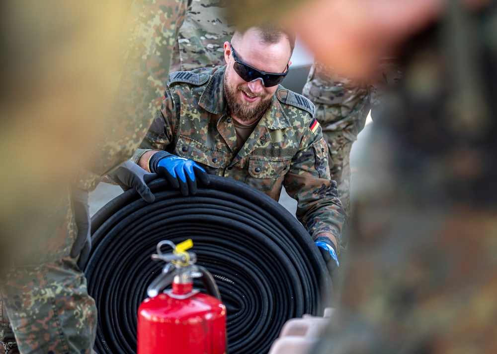 Team Moody hones FARP techniques with German Airmen