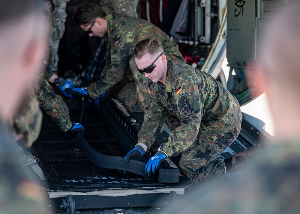 Team Moody hones FARP techniques with German Airmen