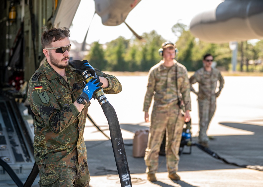 Team Moody hones FARP techniques with German Airmen