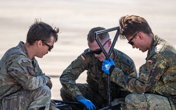 Team Moody hones FARP techniques with German Airmen