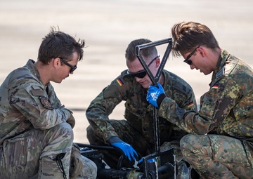 Team Moody hones FARP techniques with German Airmen