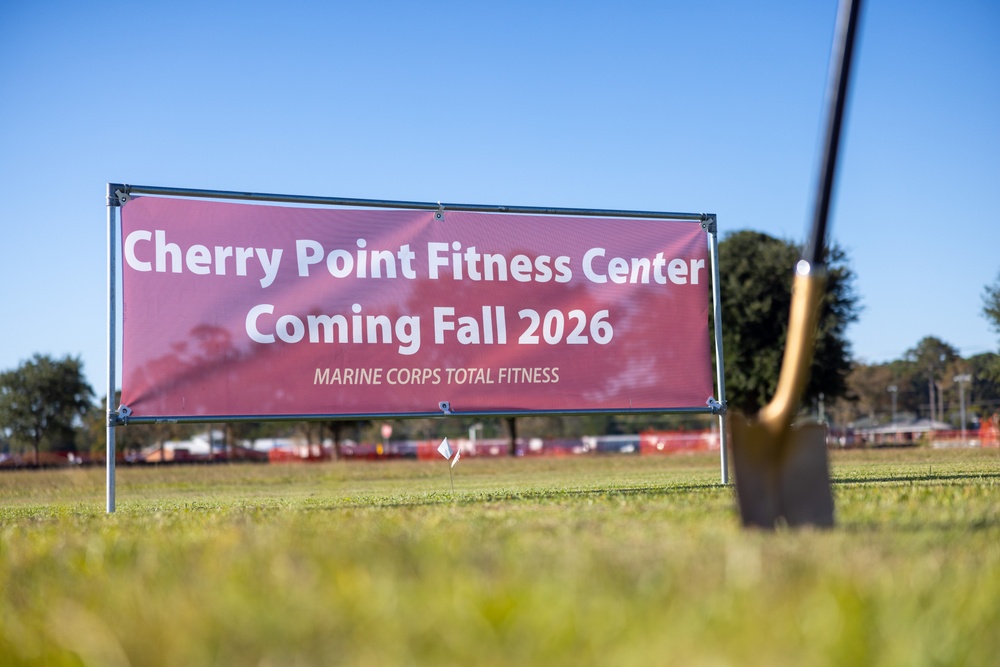 Marine Corps Air Station Cherry Point proudly announces the groundbreaking of a state-of-the-art, 93,000-square-foot fitness center