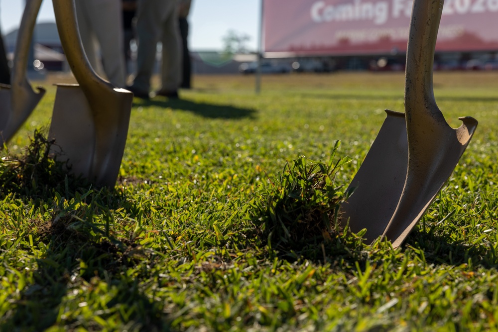 Marine Corps Air Station Cherry Point proudly announces the groundbreaking of a state-of-the-art, 93,000-square-foot fitness center