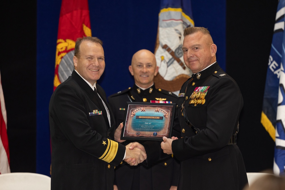 Establishment Ceremony for the Medium Landing Ship (LSM) Program