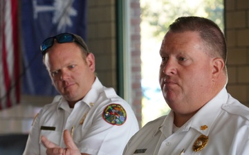 FEMA visits Stone Avenue Fire Station in Greenville, SC.