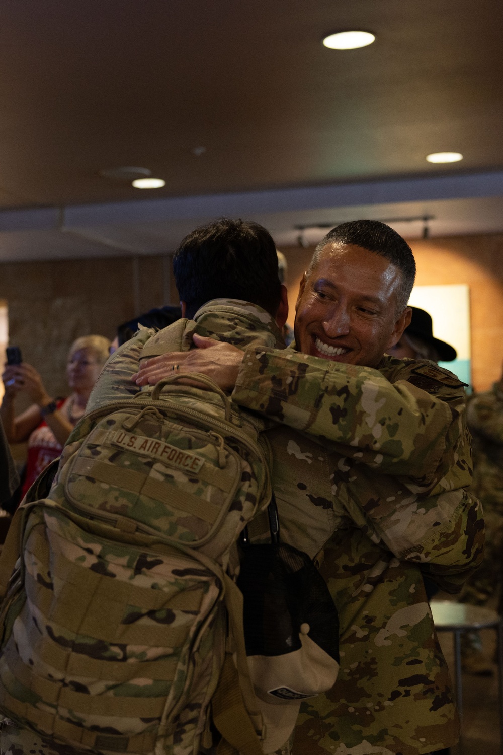 162nd Wing SFS Defenders return home from deployment