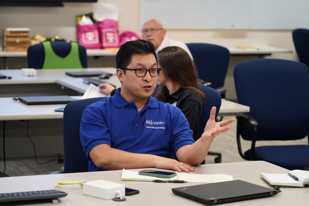 FEMA and SBA's Associate Administrators Visit Spartanburg's Emergency Operation Center in SC.