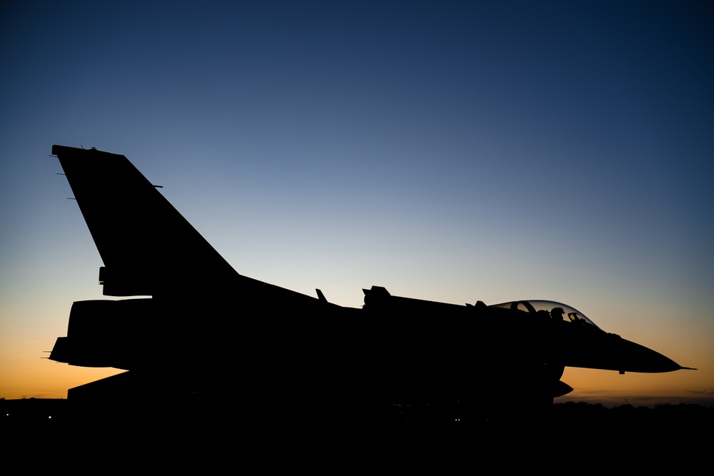 114th Fighter Wing conducts evening operations