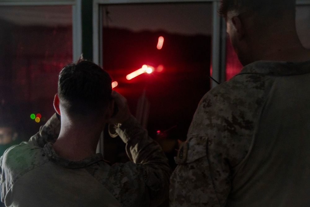 LAR Co. Conducts Low-Light Live-Fire Range at Camp Pendleton