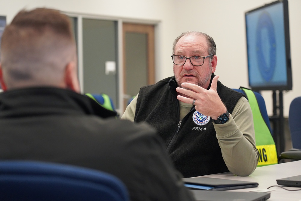 FEMA and SBA's Associate Administrators Visit Spartansburg's Emergency Operation Center in SC.