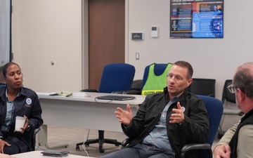 FEMA and SBA's Associate Administrators Visit Spartanburg's Emergency Operation Center in SC.