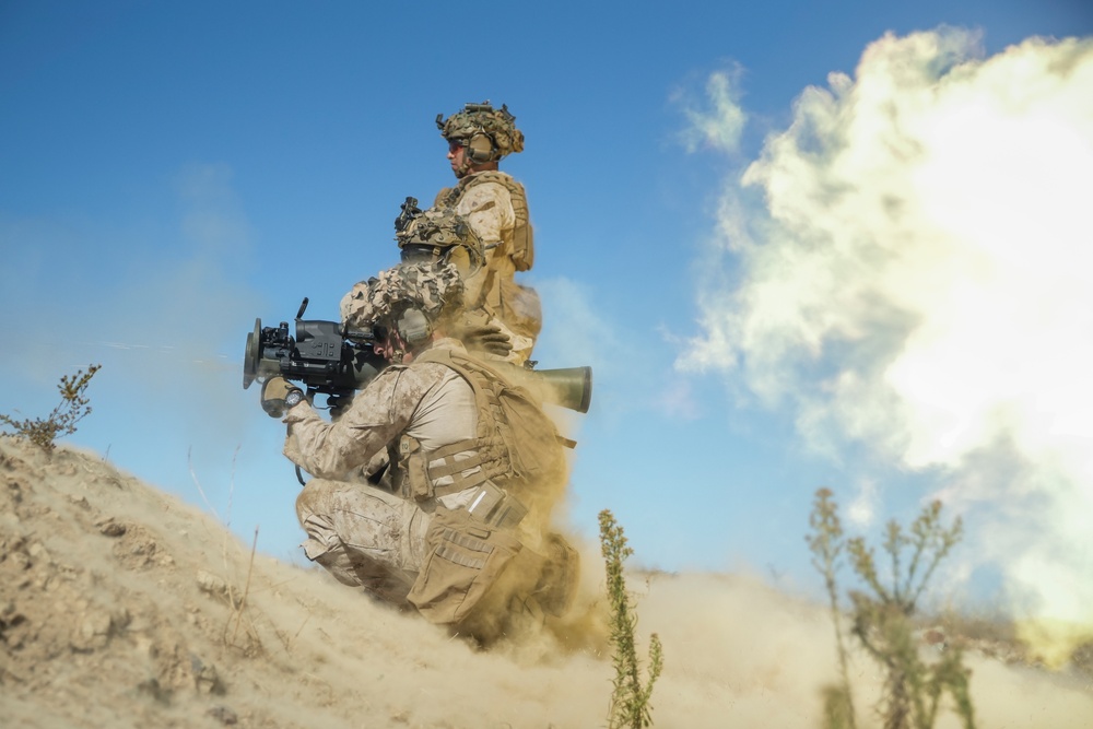 LAR Co. Conducts Low-Light Live-Fire Range at Camp Pendleton