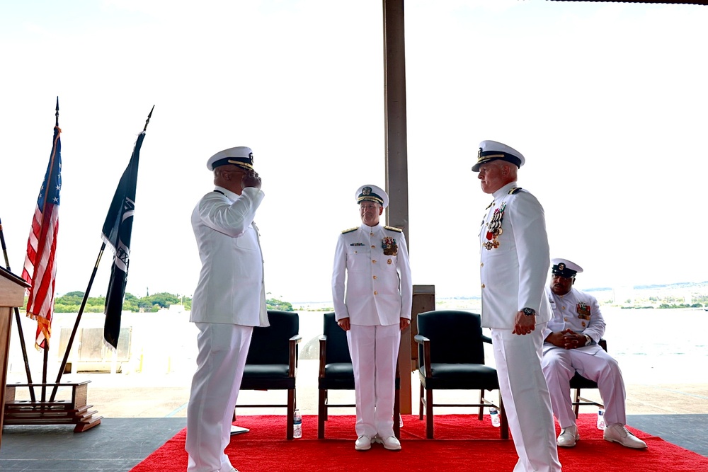 COMNAVSURFGRU MIDPAC Change of Command Ceremony