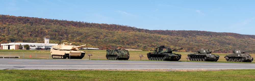 Brilliant fall colors on display at Fort Indiantown Gap