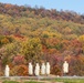 Brilliant fall colors on display at Fort Indiantown Gap