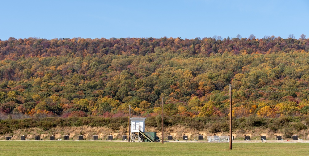 Brilliant fall colors on display at Fort Indiantown Gap