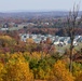 Brilliant fall colors on display at Fort Indiantown Gap