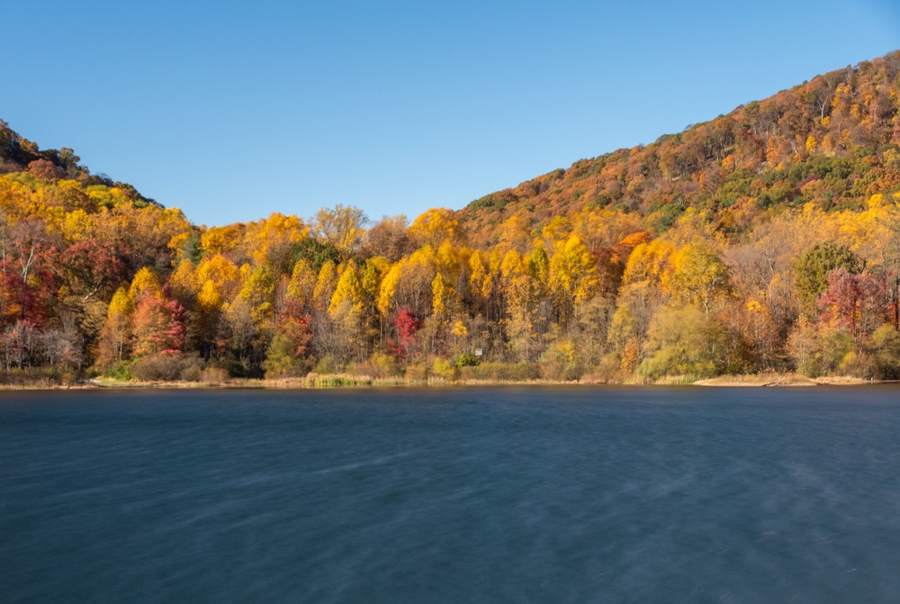 Brilliant fall colors on display at Fort Indiantown Gap