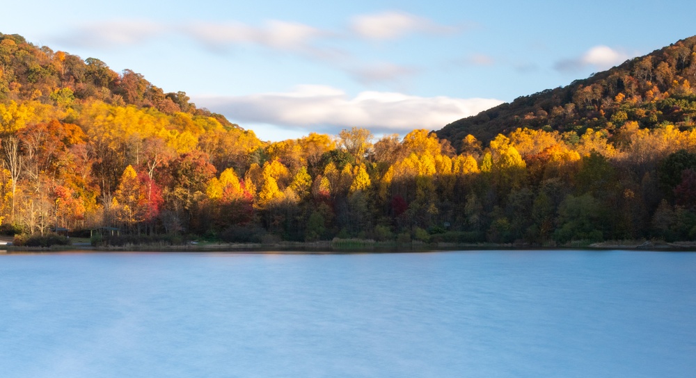 Brilliant fall colors on display at Fort Indiantown Gap