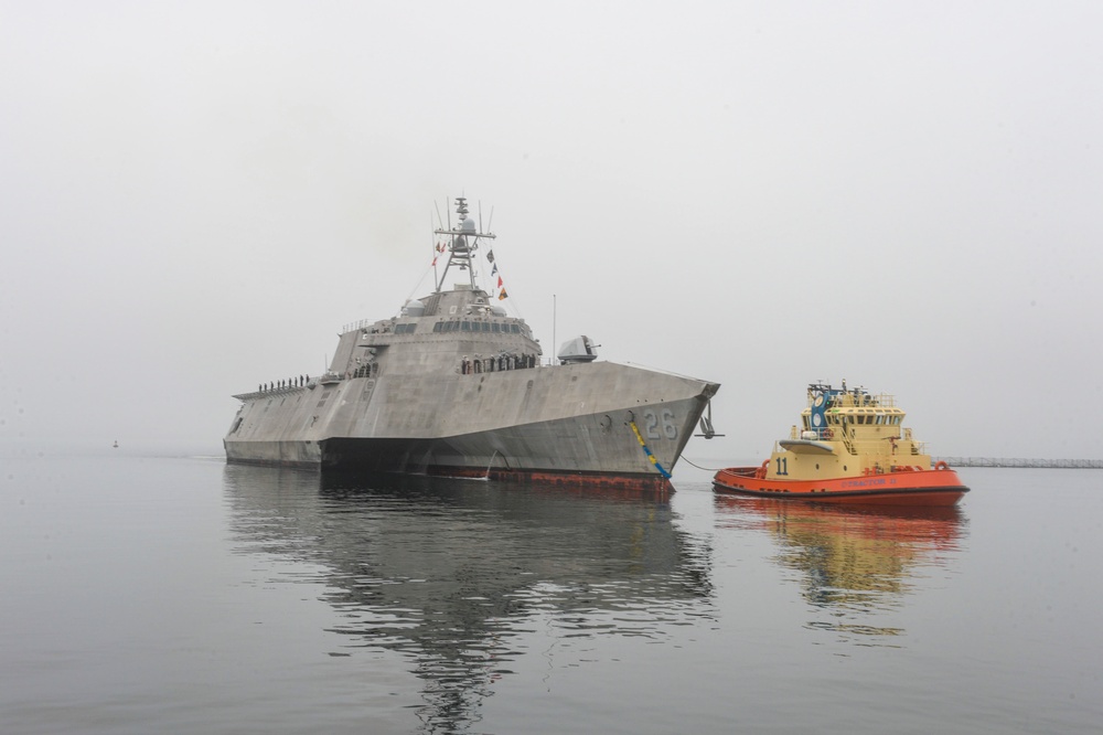 USS Mobile (LCS 26) Returns to Homeport San Diego