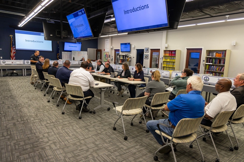 FEMA Administrator Deanne Criswell Visits Aiken County EOC for Roundtable with County Emergency Responders