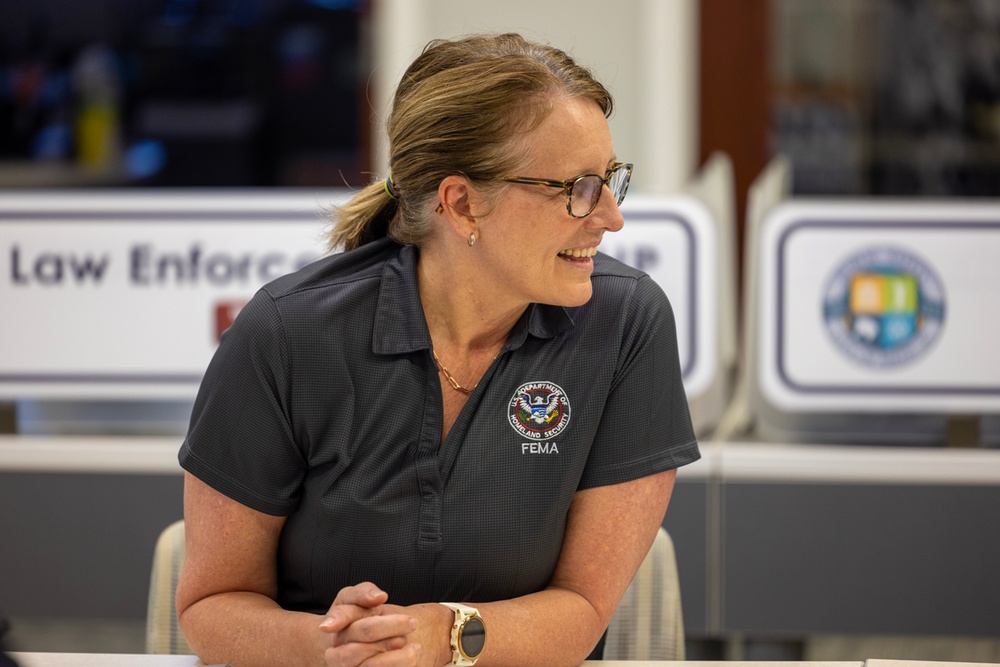 FEMA Administrator Deanne Criswell Visits Aiken County EOC for Roundtable with County Emergency Responders