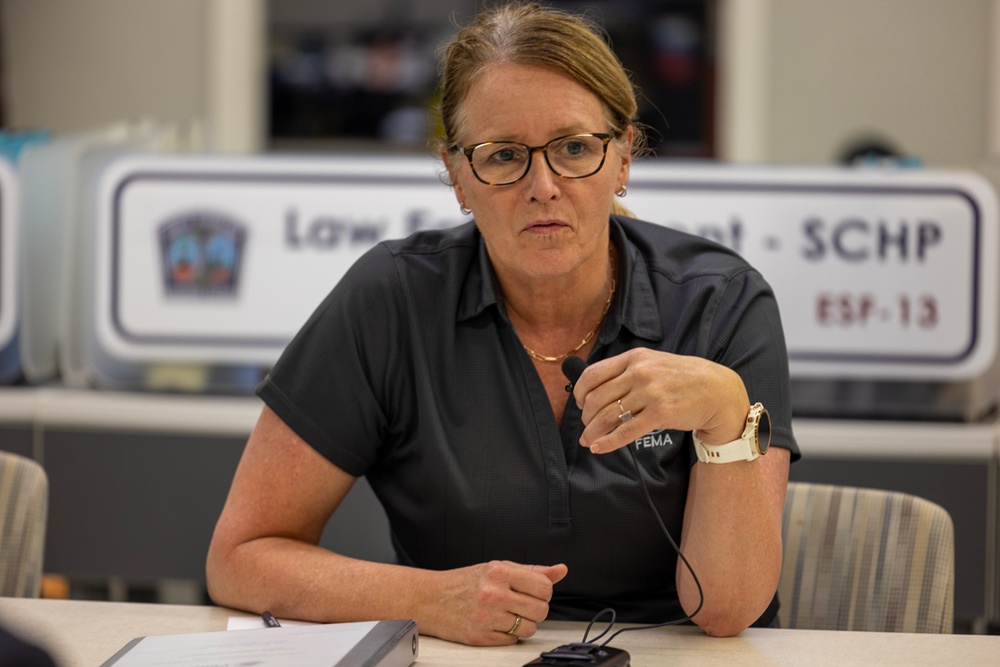 FEMA Administrator Deanne Criswell Visits Aiken County EOC for Roundtable with County Emergency Responders