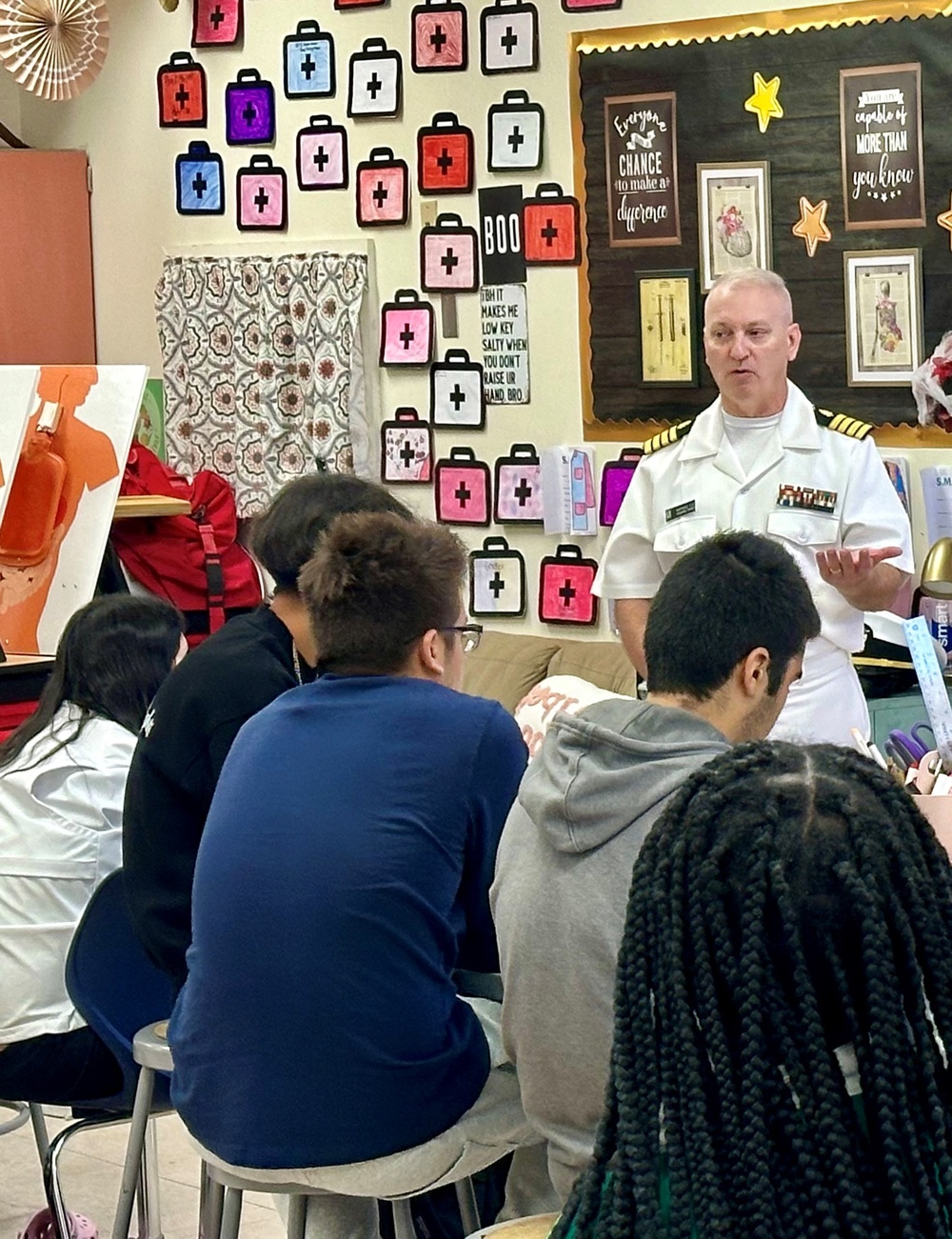 Galveston hometown hero helps lead Navy Medicine outreach during Navy Week