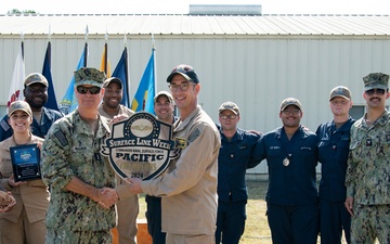 USS Jack H. Lucas Wins Surface Line Week Pacific 2024