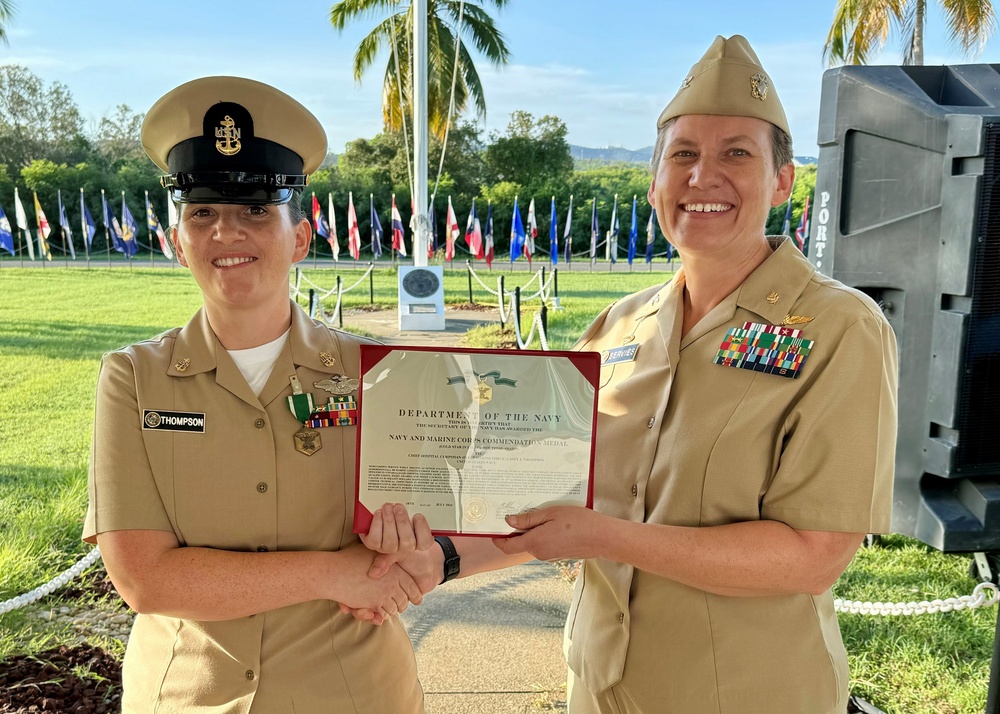 U.S. Naval Hospital Guantanamo Bay holds award ceremony