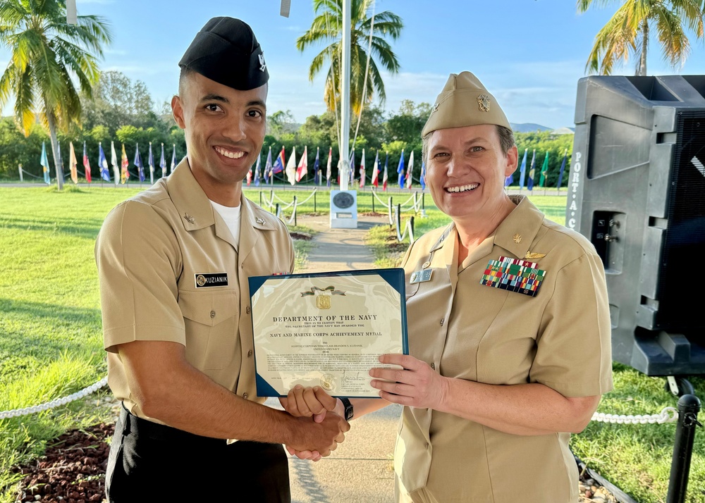 U.S. Naval Hospital Guantanamo Bay holds award ceremony