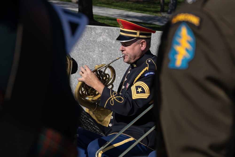 1st Special Forces Command (Airborne) honor President Kennedy with  Wreath Laying Ceremony in Arlington, Va