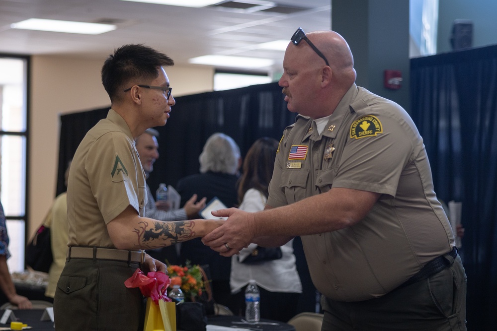 ASYMCA hosts Service Members of the Quarter luncheon