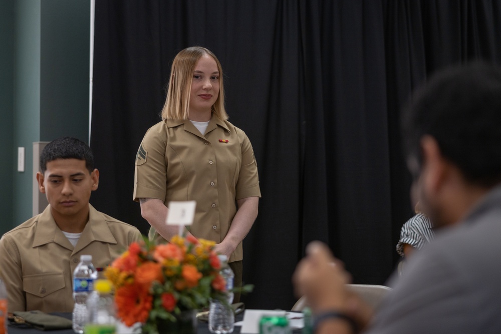 ASYMCA hosts Service Members of the Quarter luncheon