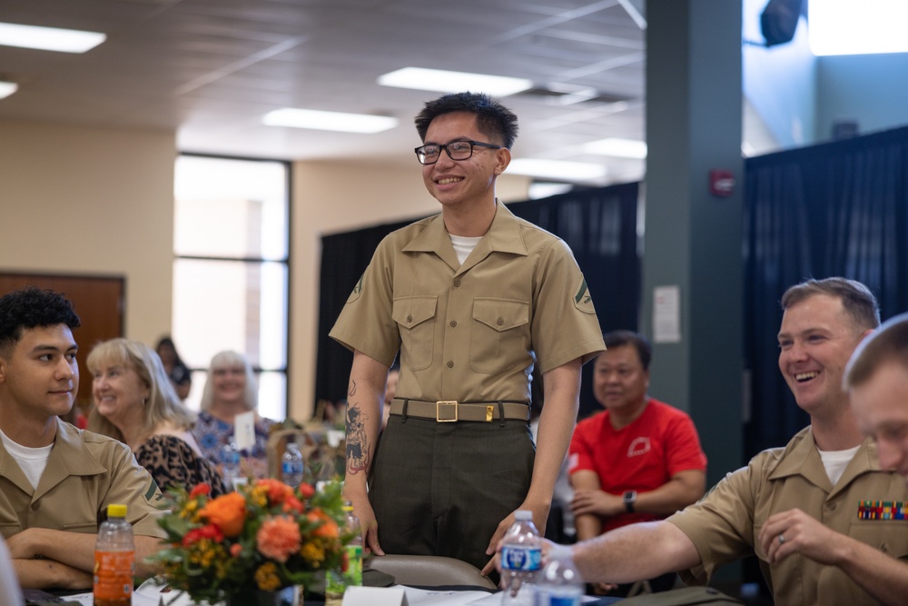 ASYMCA hosts Service Members of the Quarter luncheon