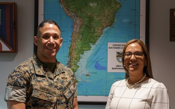 Brig. Gen. Omar Randall Meets with I&amp;L Assistant Deputy Commander