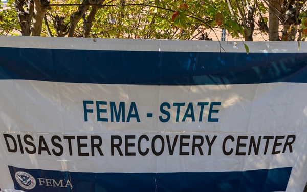 FEMA Administrator Deanne Criswell Visits with Disaster Survivors and FEMA-State and SBA Personnel at a Disaster Recovery Center on the campus of Aiken Technical College in Graniteville, SC.