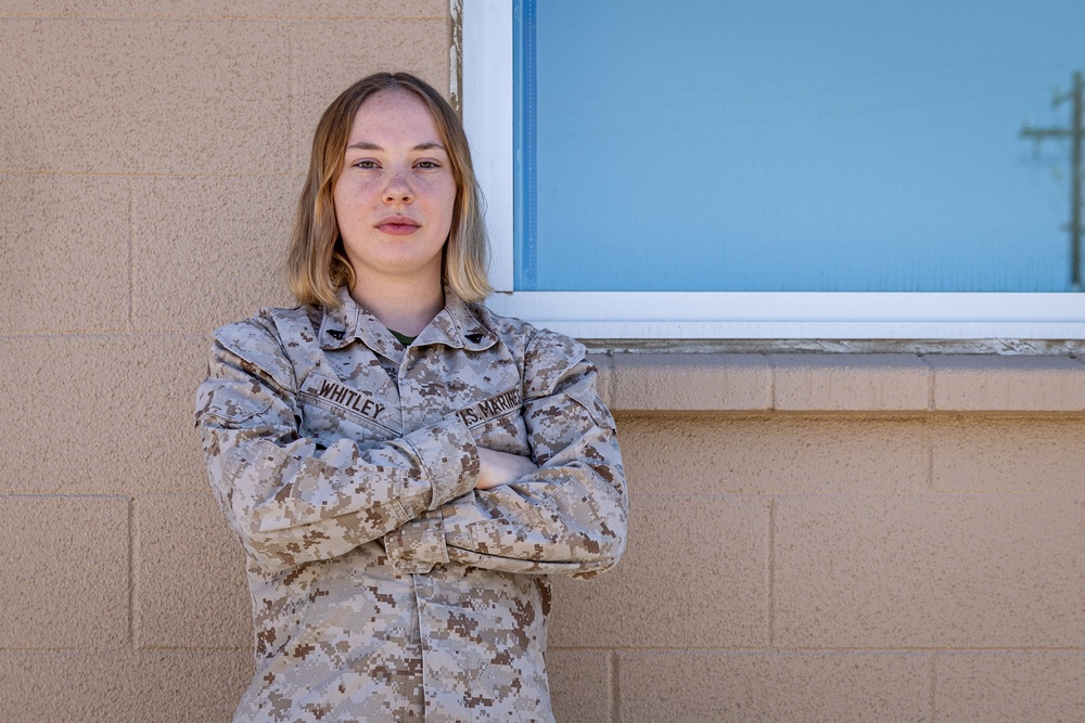 A Marine with the Individual Mobilization Augmentee Detachment is recognized as the Noncommissioned Officer of the Quarter