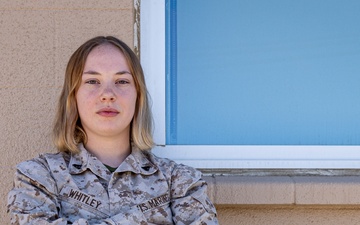 A Marine with the Individual Mobilization Augmentee Detachment is recognized as the Noncommissioned Officer of the Quarter