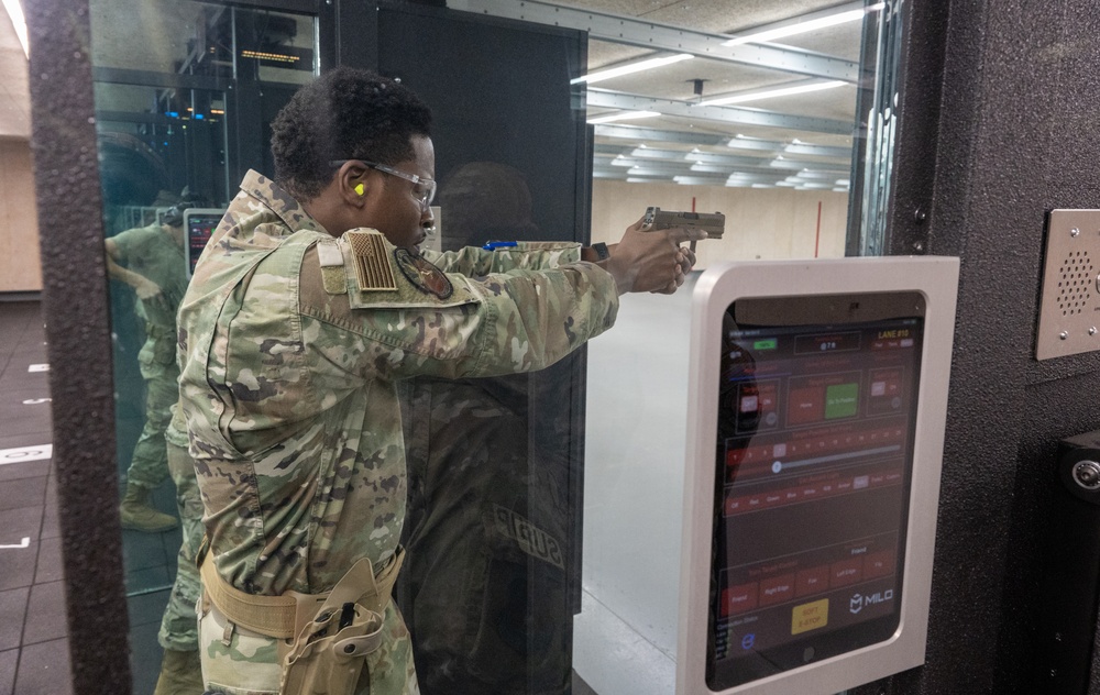 Target acquired: New indoor range opens at Goldwater ANG.