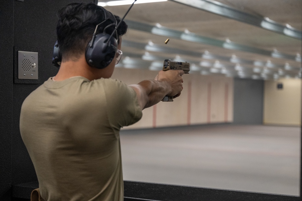 Target acquired: New indoor range opens at Goldwater ANG.