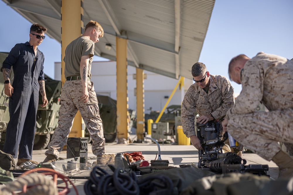 3rd LAR conducts Joint Limited Technical Inspection during 2024 Bushmaster Challenge